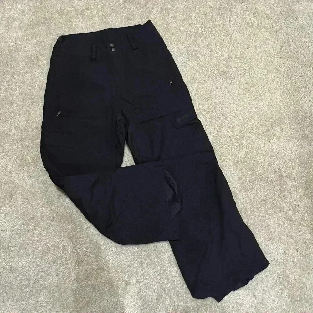 Bonfire Evolution Black Men’s Small 28-30 Snowboarding Skiing Pants Classic Fit